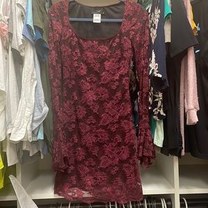 Maroon Guess Collection Dress